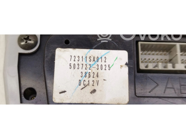 Блок управления климат-контролем 72311SA012, 5037223025   Subaru Forester SG