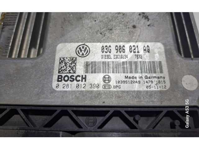 Řídící jednotka 03G906021AQ, 1039S12049 Volkswagen Caddy 2005