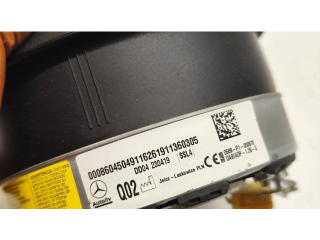 Подушка безопасности водителя 0008604504, 0589P1000970   Mercedes-Benz E W213