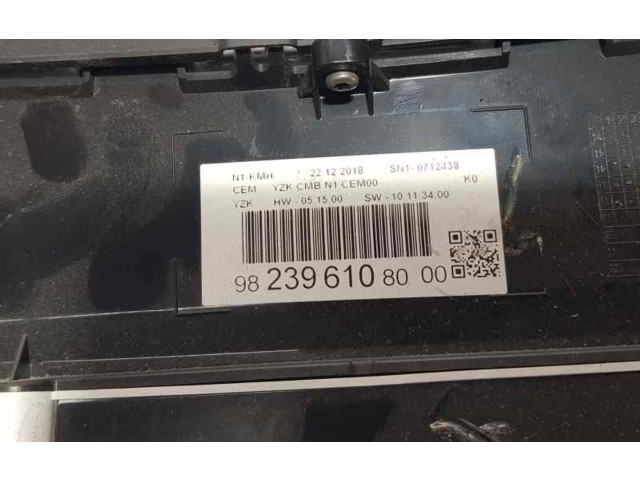 Přístrojová deska Peugeot Expert 2016 982396108000, SN10712438