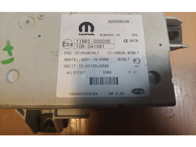 Блок комфорта 52039539, 116RI000030   Fiat 500L   