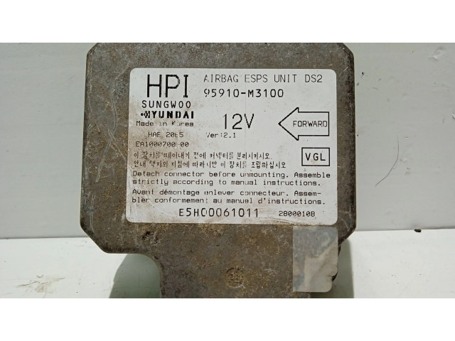 Блок подушек безопасности 95910M3100   KIA Joice