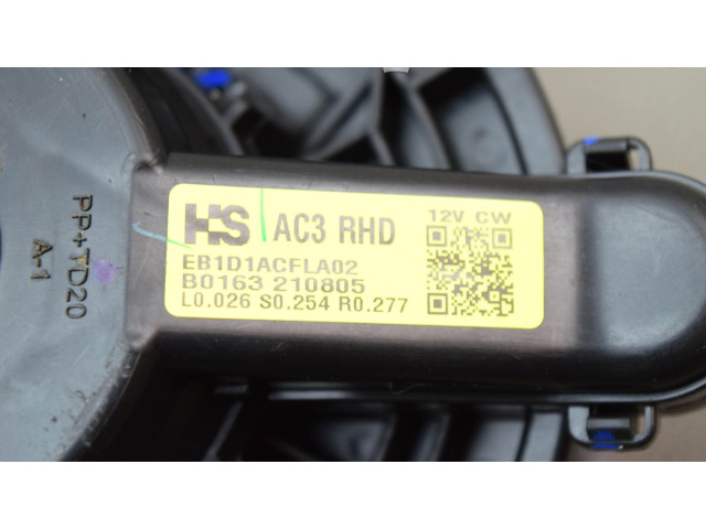 Вентилятор печки B0163210805, EB1D1ACFLA02 Hyundai i10