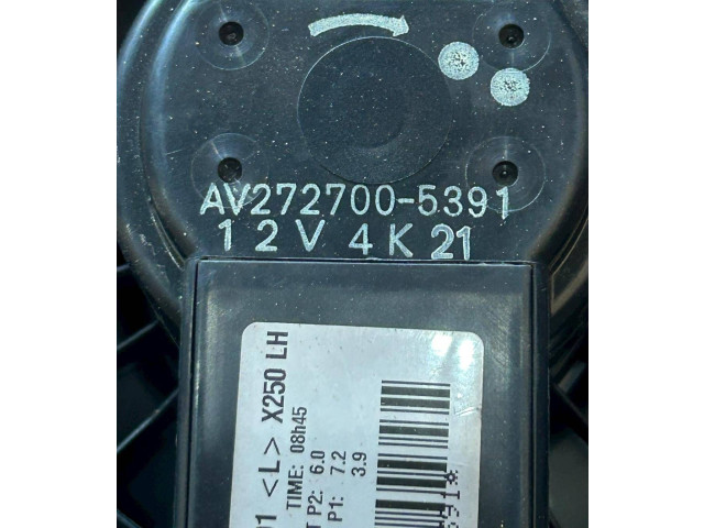 Вентилятор печки AV272700-5391, X250HH Jaguar XF X250