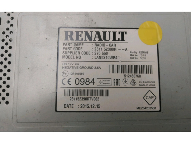 Дисплей 281156547R Renault Clio IV