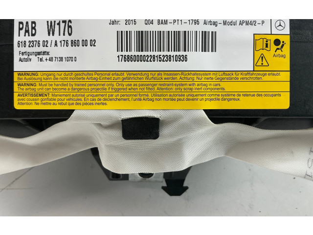 Подушка безопасности пассажира A1768600002, 48713810700   Mercedes-Benz A W176