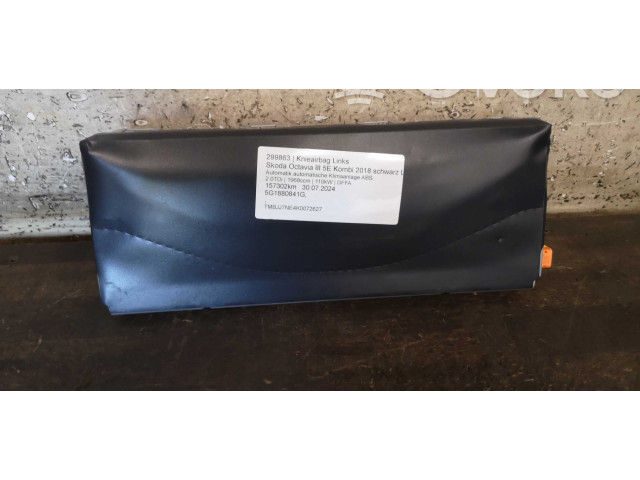 Подушка безопасности для колен 5G1880841G, 5G1880841G Skoda Octavia Mk2 (1Z)