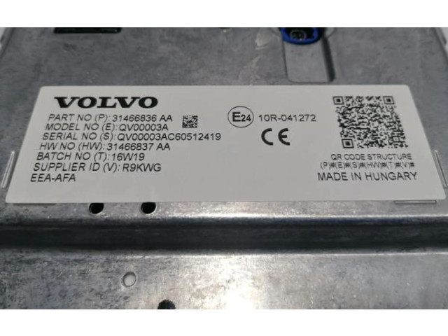 Дисплей    31466836AA, 31466837AA   Volvo XC90