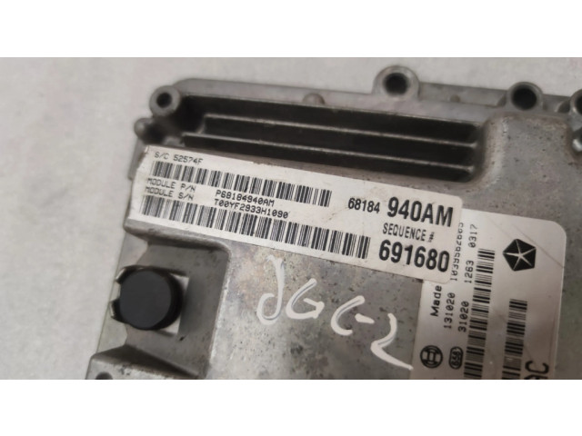 Блок управления двигателя 68184940AM, 0281030158 Ford Mustang VI