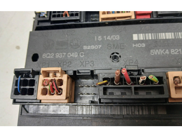Комфортный модуль 6Q2937049C Skoda Fabia Mk1 (6Y)
