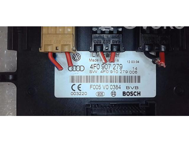 Pojistková skříňka Řídící jednotka BSM 4F0907279 Audi A6 S6 C5 4B 2005