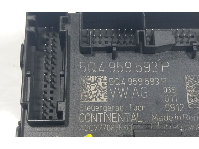 Блок управления 5Q4959593P, 5Q4959593P   Cupra Leon