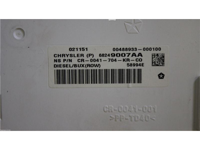 Панель приборов K68249007AD, 68249007A Fiat Freemont