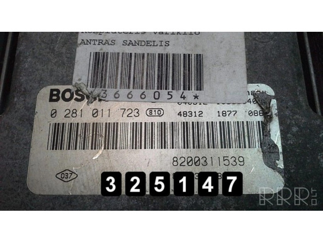 Řídící jednotka 8200311539 Renault Laguna II 2004