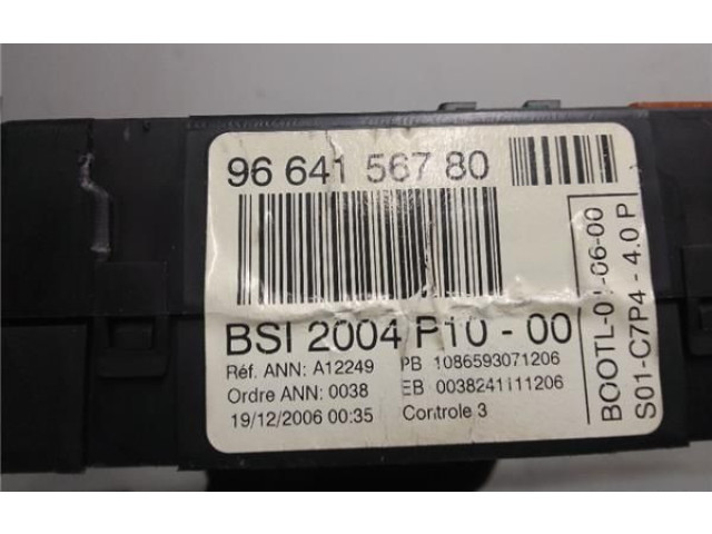 Блок управления 9664156780, 9664156780 Citroen C2