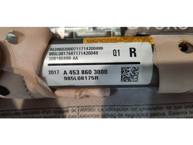 Боковая подушка безопасности A4538603000, 985L08175R Smart ForFour II W453