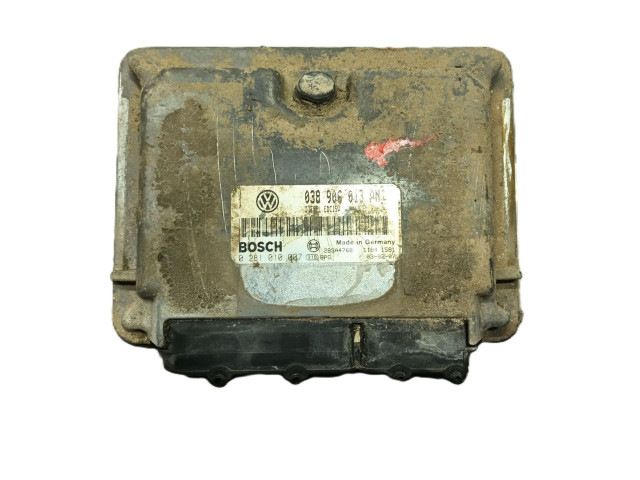Блок управления двигателя 38906013AN, 0281010007 Seat Inca (6k)