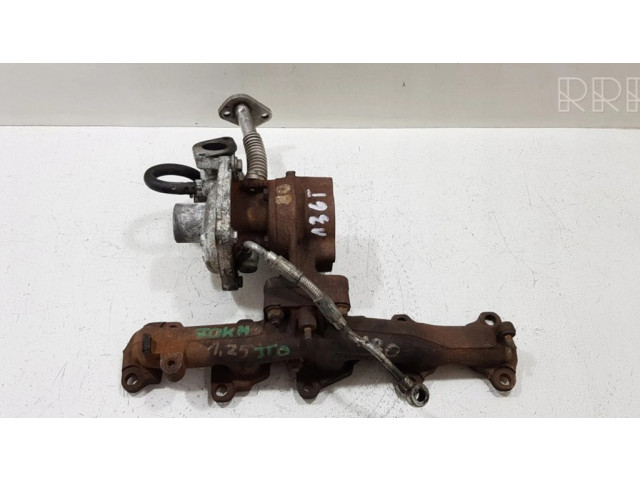 Turbodmychadlo Турбина 038253014B Skoda Fabia Mk2 (5J) 1.9