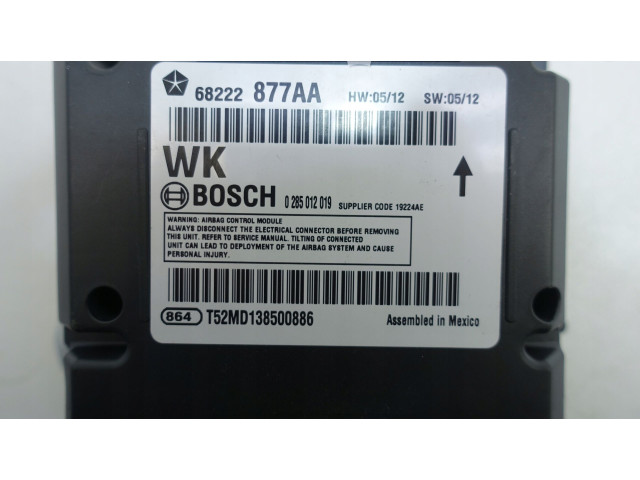 Блок подушек безопасности 68222877AA   Jeep Grand Cherokee