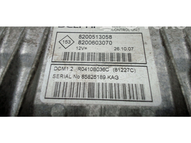 Блок управления двигателя 6001546803, 8200513058 Dacia Logan I