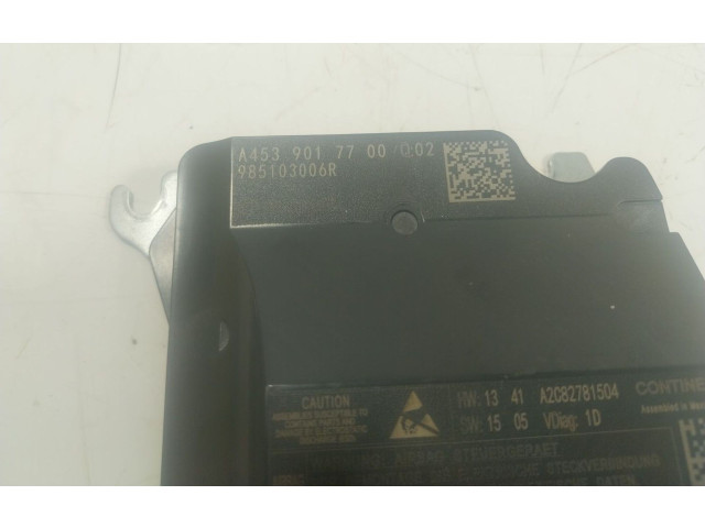 Блок подушек безопасности A4539017700, A4539017700 Smart ForFour II W453