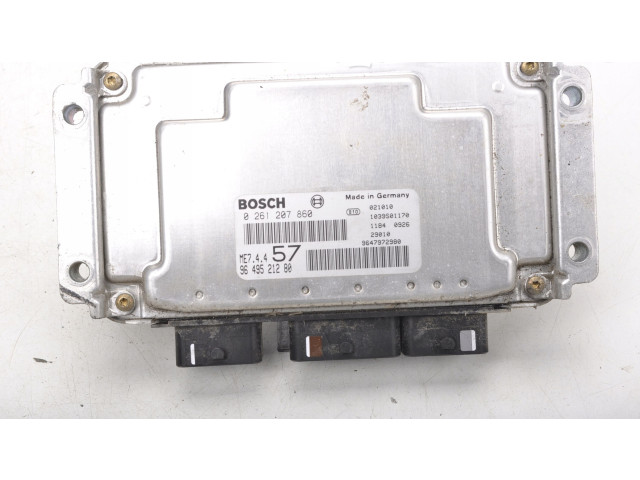 Řídící jednotka 9649521280, 0261207860 Citroen C3 Pluriel 2003