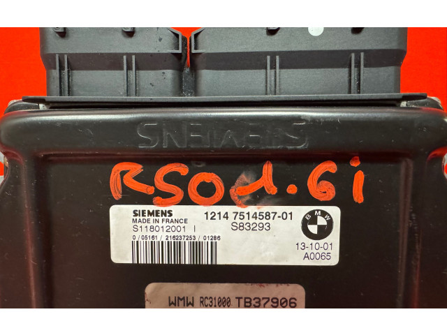 Řídící jednotka S118012001I, 7514587-01   Mini One - Cooper R50 - 53 2001