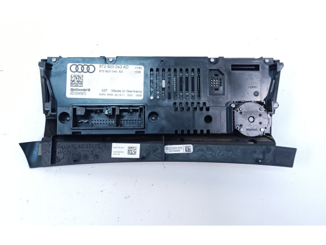 Блок управления климат-контролем 8T2820043AD   Audi Q5 SQ5