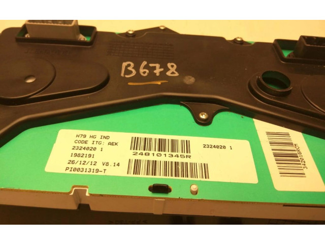 Панель приборов 248101345R, B678 Dacia Duster