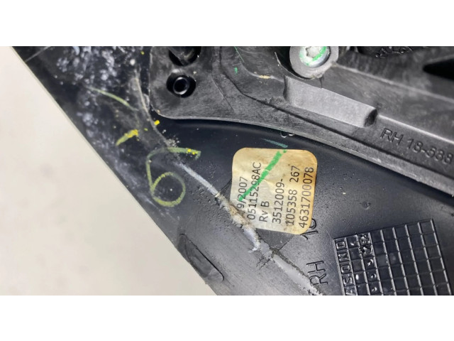 Zpětné zrcátko pravé Dodge Caliber 2007 05115298AC