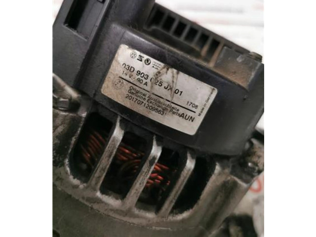 Генератор 3D903025J   Skoda Fabia Mk2 (5J)  