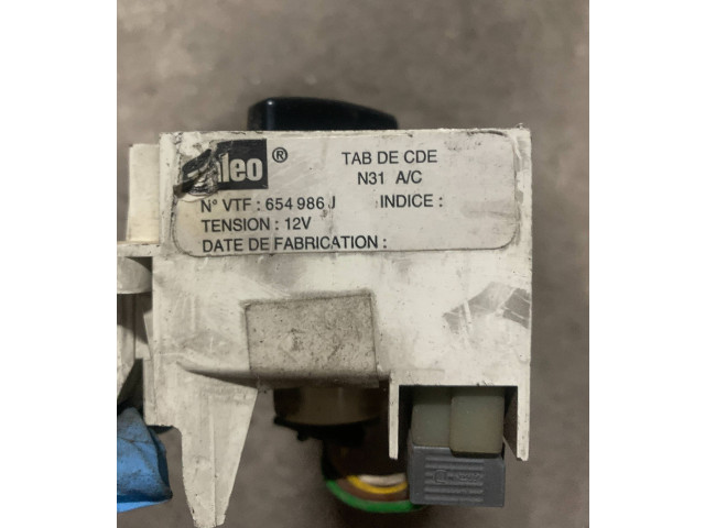 Блок управления климат-контролем 654986J Citroen Berlingo