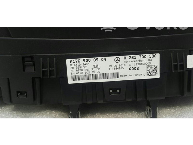 Панель приборов A1769000904   Mercedes-Benz A W176       