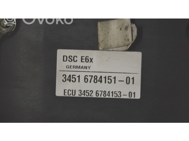 Jednotka ABS 6784151, 0265960327 BMW 5 E60 E61 2007