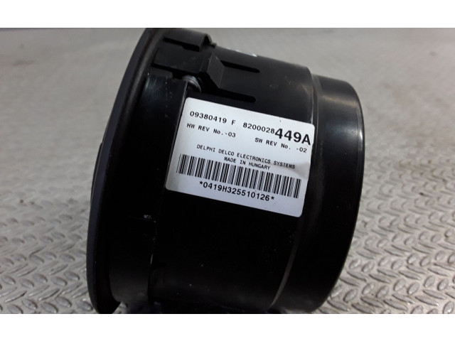 Блок управления климат-контролем 8200028449A   Renault Espace   Grand espace IV