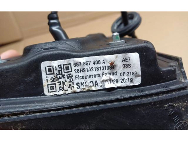 Зеркало электрическое Skoda Scala - года