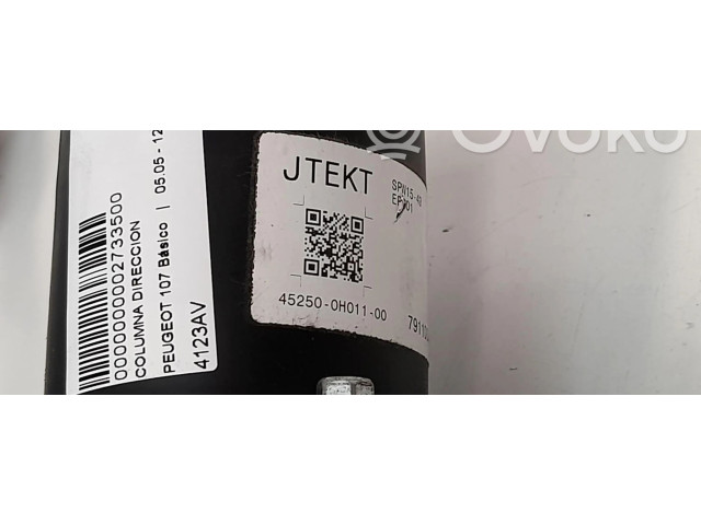 Руль Peugeot 107  2005 - 2014 года 452500H011, 452500H011      