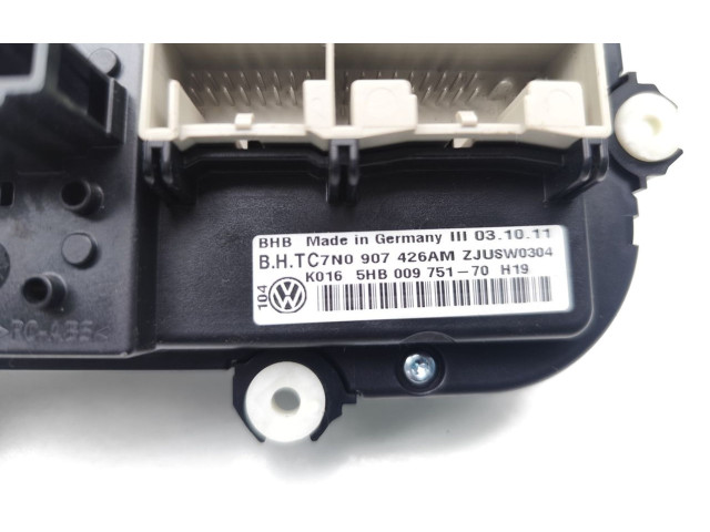 Блок управления климат-контролем 7N0907426AM   Volkswagen PASSAT B7