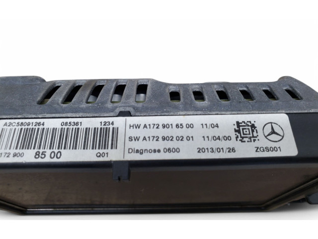 Дисплей A1729008500 Mercedes-Benz GL X166