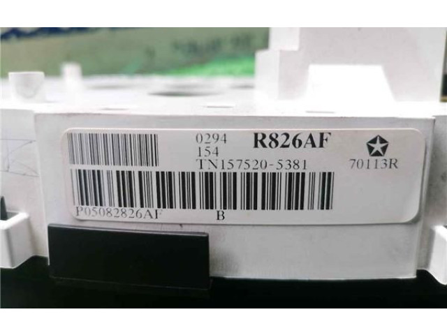 Přístrojová deska Chrysler Voyager 2006 P05082826AF, P05082826AF