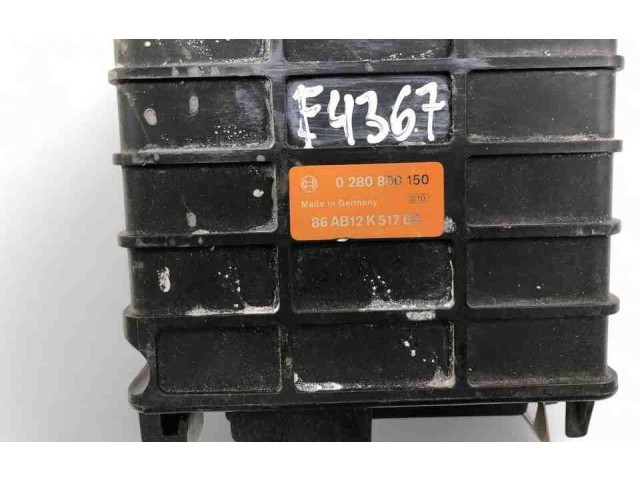 Řídící jednotka 86AB12K517BA, 0280800150 Ford Orion 1990