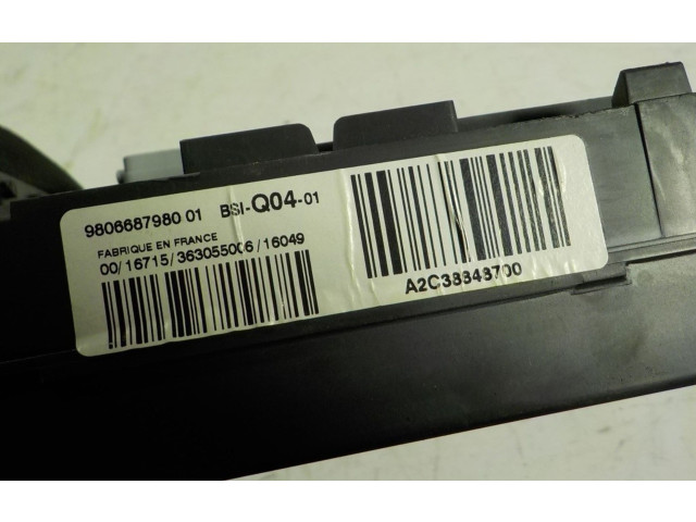 Pojistková skříňka Řídící jednotka BSM 1616451180, 9806687980 Peugeot 508 2016