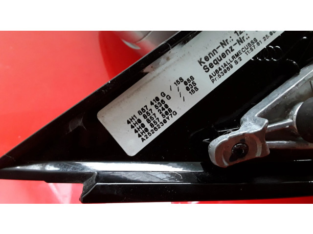 Zpětné zrcátko pravé Audi A8 S8 D4 4H 2012 E1021061, 4H1857410G