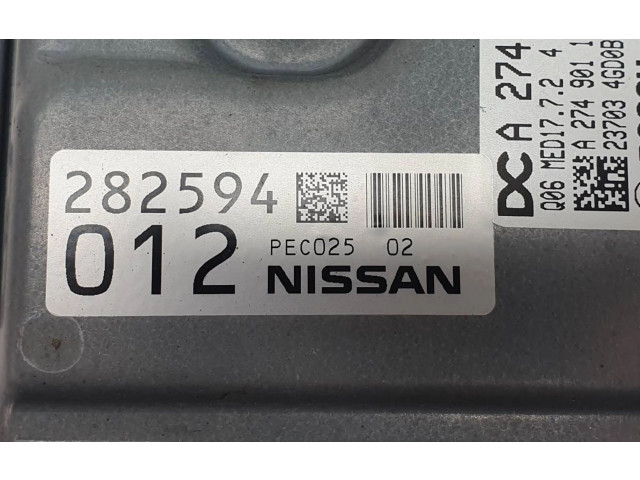 Блок управления двигателем Блок управления A2749001500   Infiniti Q50