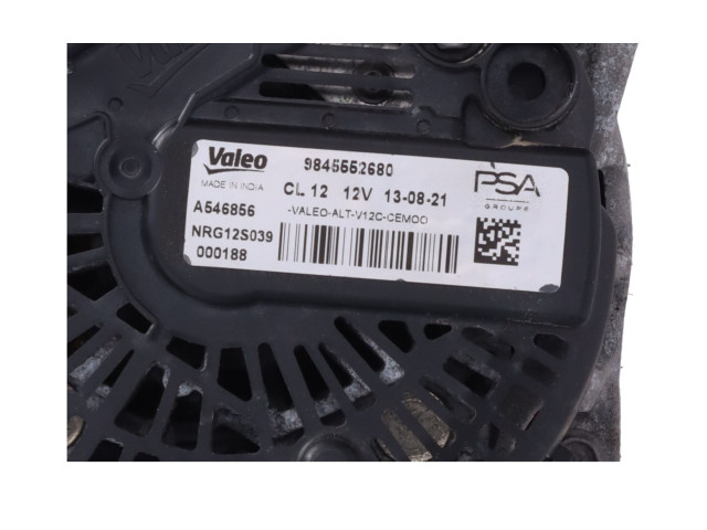 Генератор 9845552680 Citroen C3 Aircross