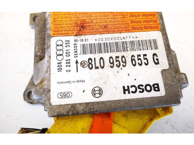 Блок подушек безопасности 8l0959655g, 0285001352   Audi A3 S3 8L