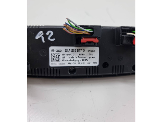 Блок управления климат-контролем 83a820047d   Audi Q2 