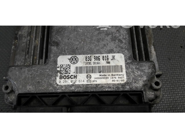 Блок управления двигателем Блок управления 03G906016JK Volkswagen Jetta USA
