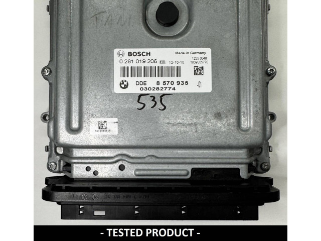 Řídící jednotka 8570935, DDE8570935   BMW 1 F20 F21 2011