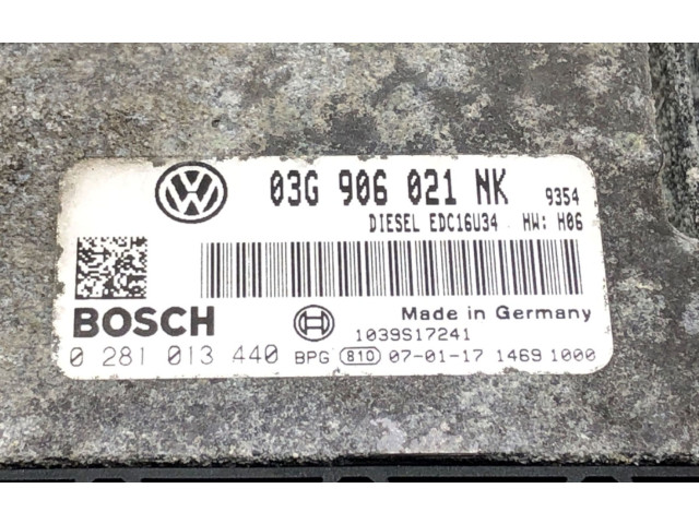 Блок управления двигателем Блок управления 03G906021NK   Volkswagen PASSAT B6